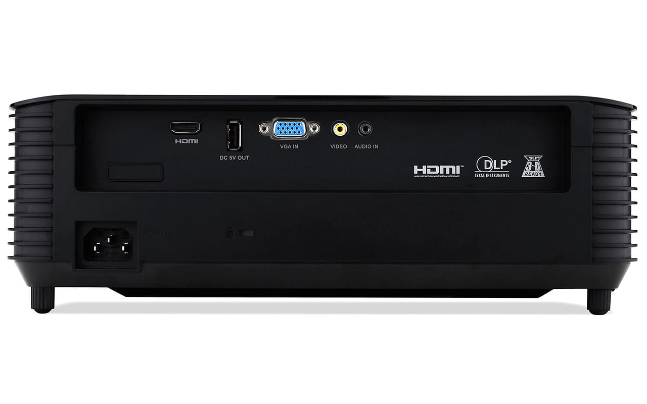 Projector Acer X128H / DLP 3D / XGA / 3600Lm / 20000:1 / Mono Speaker / MR.JQ811.001 /