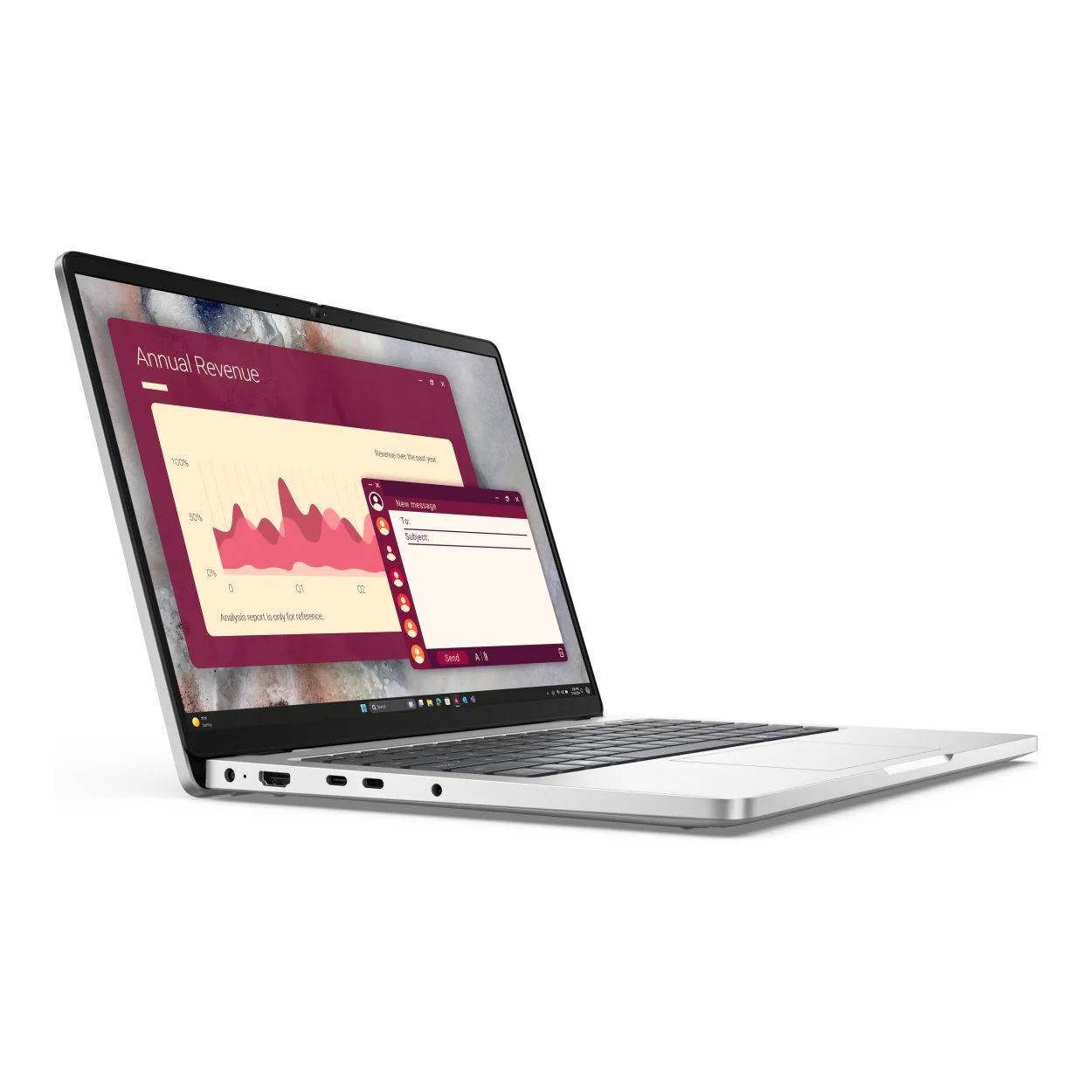 DELL Pro 14 / 14 FullHD+ / Core Ultra 7 265U / 16GB DDR5 / 512GB SSD / PC14250 Silver
