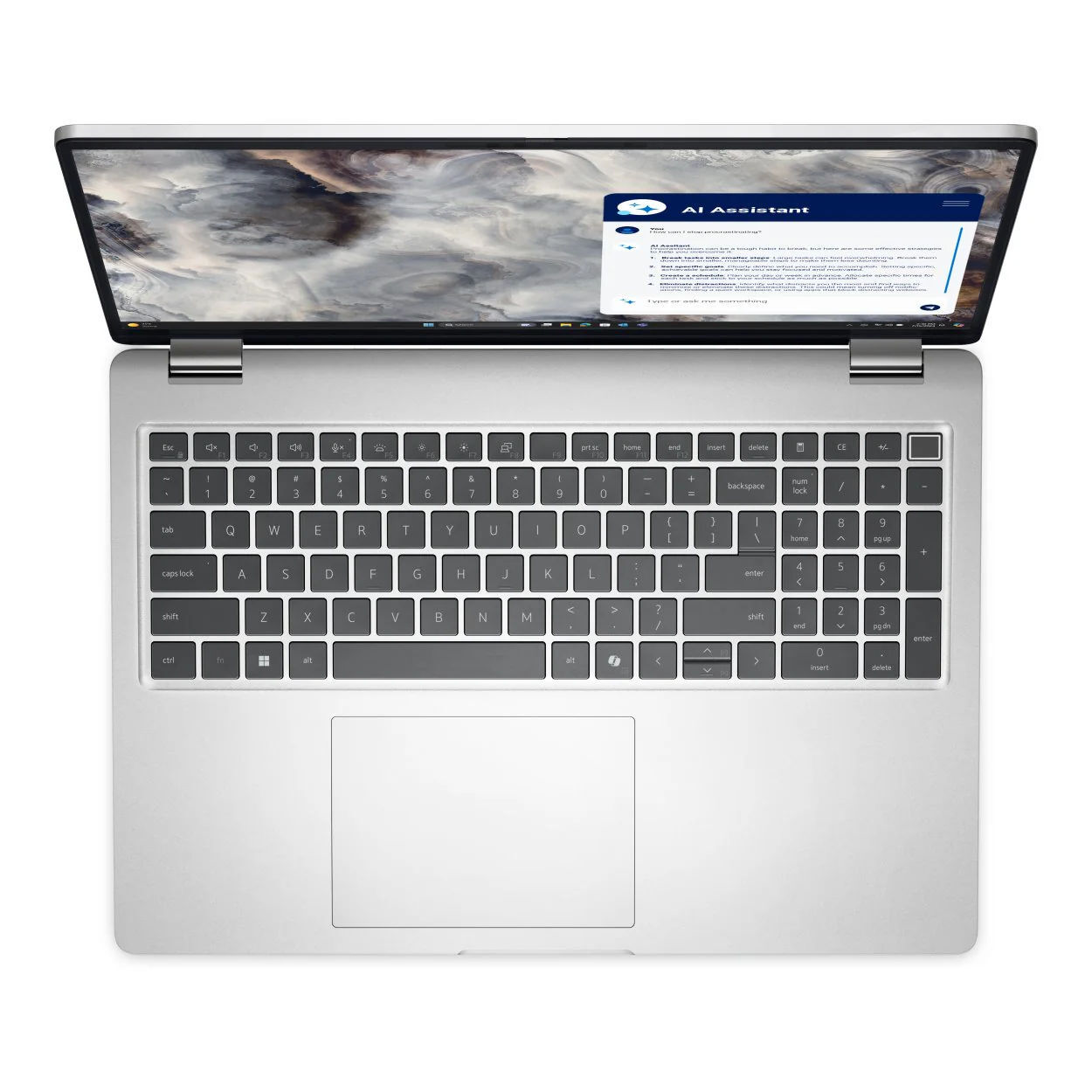DELL Pro 16 Plus / 16 FullHD+ / Core Ultra 7 255U / 16GB DDR5 / 512GB SSD / PB16250 Silver