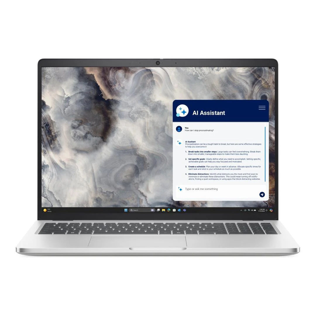 DELL Pro 16 Plus / 16 FullHD+ / Core Ultra 7 255U / 16GB DDR5 / 512GB SSD / PB16250 Silver