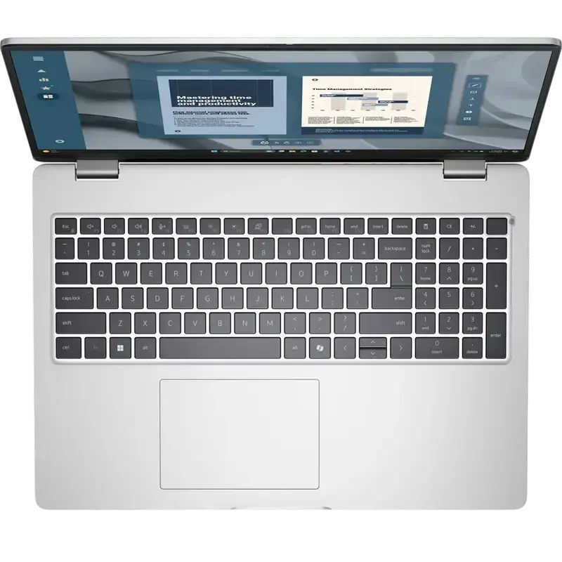 DELL Pro 16 PC16255 / 16 IPS FullHD+ Touch / Ryzen AI 5 PRO 340 / 16Gb DDR5 / 512Gb SSD / AMD Radeon / Windows 11 Pro Silver