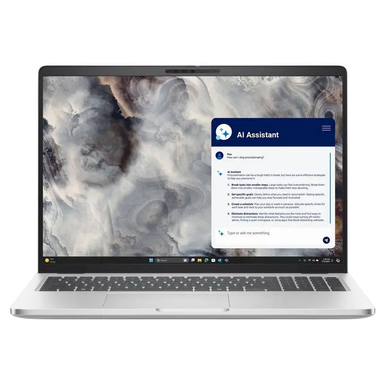 DELL Pro 16 Plus PB16250 / 16 IPS FullHD+ / Core Ultra 7 265U / 32Gb DDR5 / 1Tb SSD / Windows 11 Pro Silver