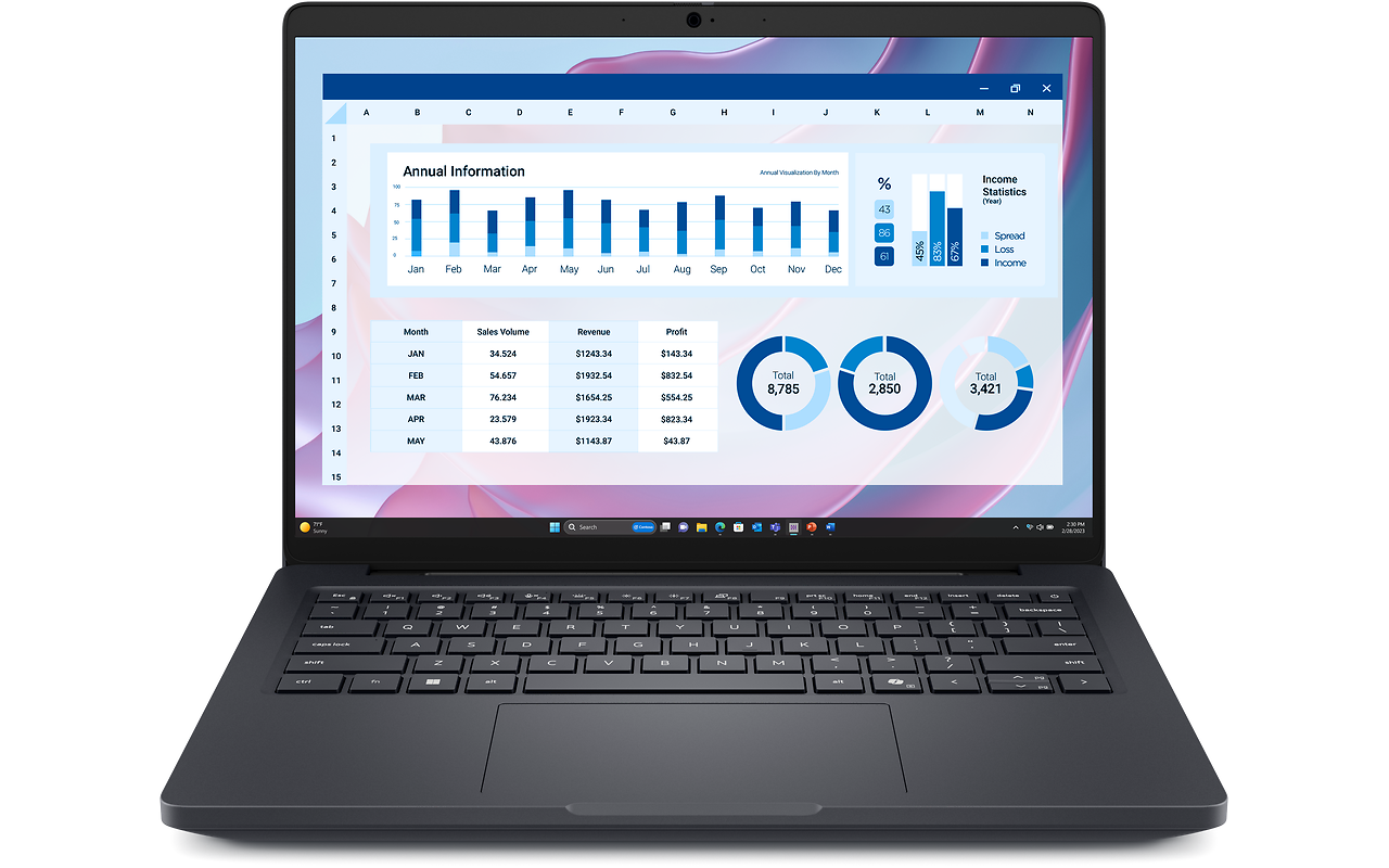 DELL Pro Max 14 MC14255 / 14 IPS QHD+ / Ryzen AI 9 HX PRO 370 / 32Gb LPDDR5X / 1Tb SSD / AMD Radeon / Windows 11 Pro Black