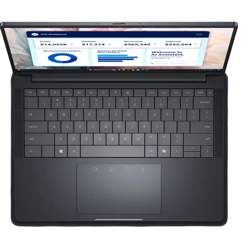 DELL Pro 14 Premium PA14250 / 14 IPS FullHD+ / Core Ultra 7 268V / 32Gb LPDDR5X / 1Tb SSD / Intel Arc Grey