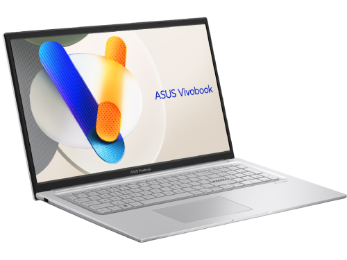 ASUS Vivobook 17 X1704VA / 17.3 FullHD / Core 5 120U / 16Gb DDR4 / 512Gb SSD / No OS Silver