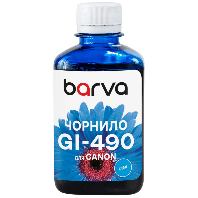 Barva for G series Canon GI-490 Cyan