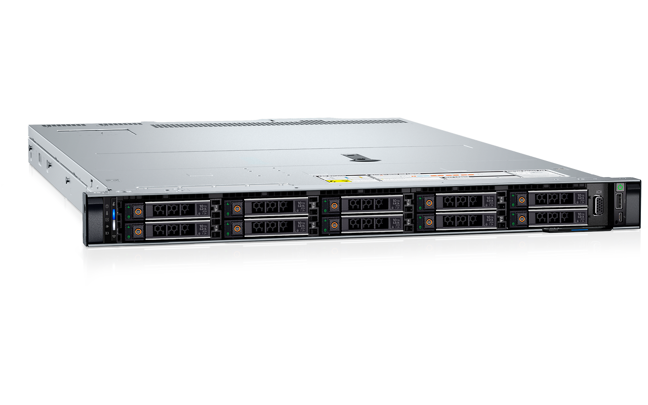 DELL PowerEdge R660xs 8x2.5 / 2x Xeon Silver 4514Y / 64GB DDR5 / 2 480GB SSD / PERC H755 / 1+1 800W /