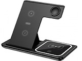 XO WX023 Wireless Charger 3 in 1 Black