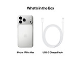 Apple iPhone 17 Pro Max / 6.9 Super Retina XDR OLED / A19 Pro Bionic 6-core 6-core GPU /  12GB / 512GB / 4832mah Silver