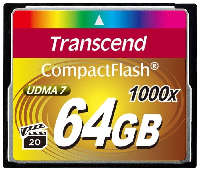 CompactFlash Transcend TS64GCF1000 / 64Gb /
