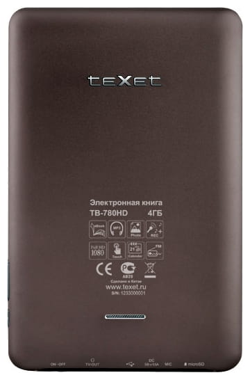 teXet TB-780HD