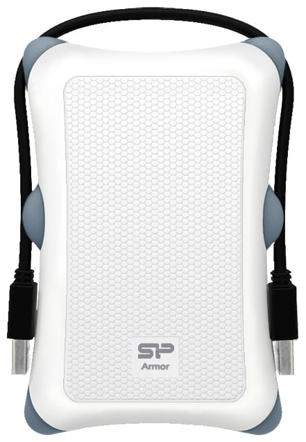 Silicon Power Armor A30 / 1.0TB 2.5 External HDD / SP010TBPHDA30S3 White