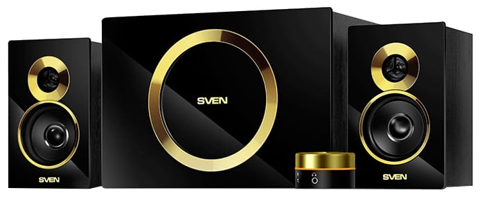 Speakers Sven MS-1085 / 46W / 2.1 / Gold