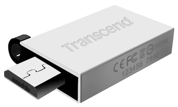 USB Transcend JetFlash 380 16Gb / OTG / USB2.0 + Micro-USB /