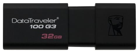 USB Flash Kingston DataTraveler 100 G3 / 32GB / DT100G3/32GB /