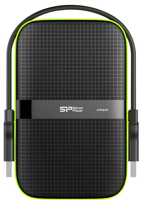 Silicon Power Armor A60 / 2.0TB 2.5 External HDD / SP020TBPHDA60S3 Green