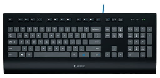 Logitech Comfort Keyboard K290 Black USB