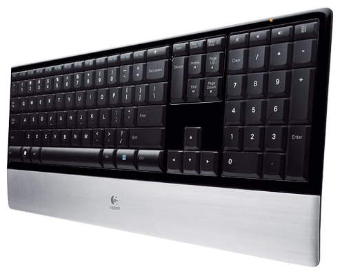 Logitech diNovo Keyboard for Notebooks Black USB