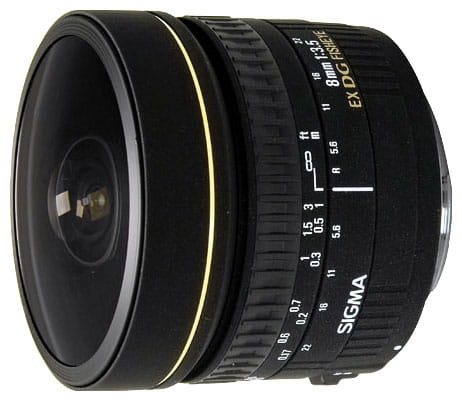 Sigma AF 8mm f/3.5 EX DG Circular Fisheye Canon EF