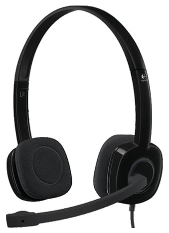 Headset Logitech H151 / Stereo / 981-000589