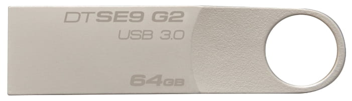USB Kingston DataTraveler SE9 G2 / 64GB / DTSE9G2/64GB / Silver