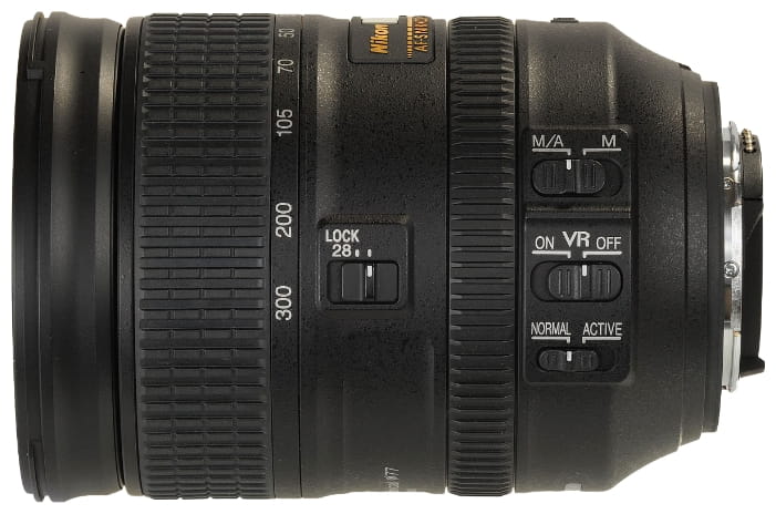 Nikon 28-300mm f/3.5-5.6G ED VR AF-S Nikkor