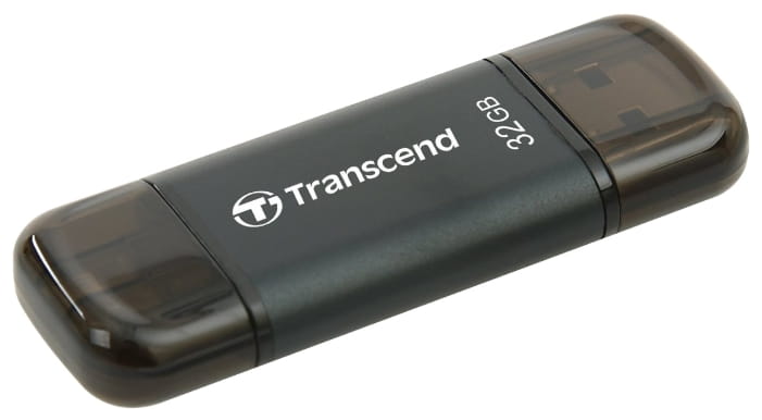 USB Transcend JetDrive Go 300 / 32GB / Lightning + USB3.1 /