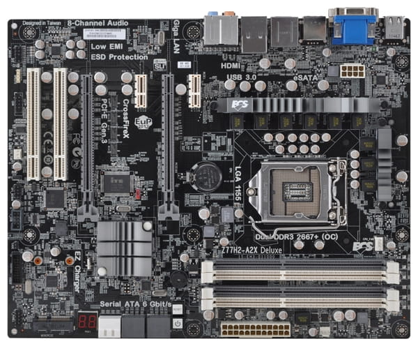 ECS Z77H2-A2X Deluxe