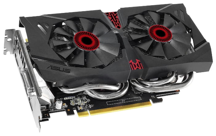 ASUS GeForce GTX 960 1126Mhz PCI-E 3.0 4096Mb 7010Mhz 128 bit DVI HDMI HDCP