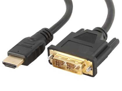 Gembird CC-HDMI-DVI-10 / HDMI to DVI 3m / Black