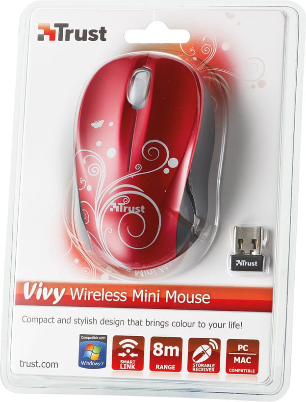 Trust Vivy Wireless Mini Mouse USB