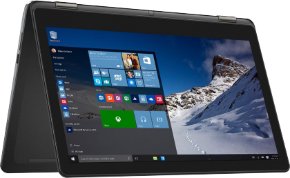 Laptop DELL Inspiron 15 7568 Convertible 2-in-1 / 15.6" 4K UHD Touchscreen LED / i7-6500U / 8GB DDR3 / 256GB SSD / Intel HD Graphics 520 / Windows 10 Pro 64-Bit