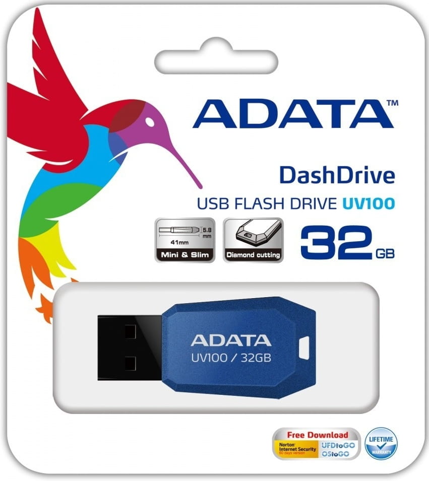 USB ADATA UV100  / 32GB /