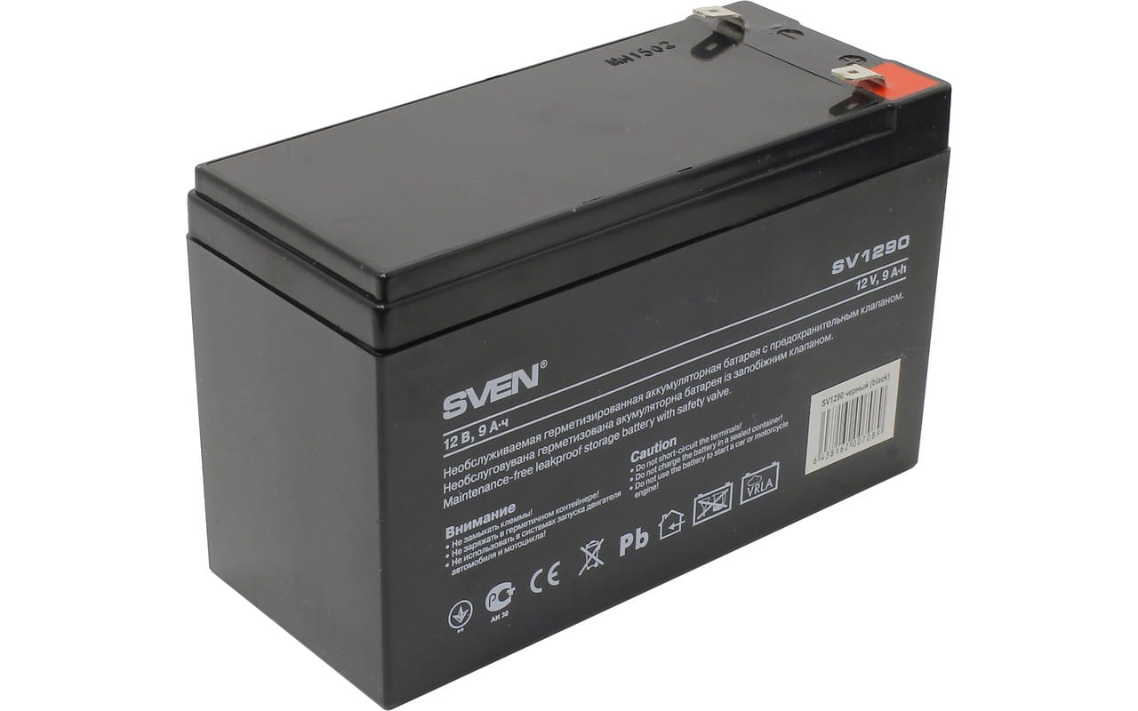 12v 9ah купить. Батарея Sven sv1290 12v 9ah. АКБ для ИБП Sven sv1290 12v9ah. Powerman ca1290/ups 12v/9ah. Аккумулятор для ИБП Powerman Battery for ups 12v/9ah.
