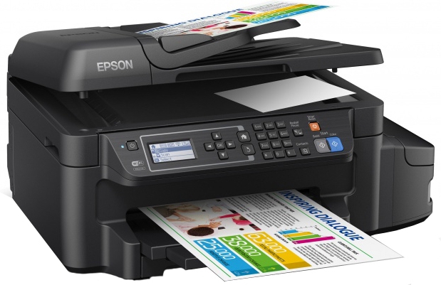 MFD Epson L655 A4 / Copier / Printer / Scanner / Fax / Ethernet + Wi-Fi / ADF / Duplex / iPrint