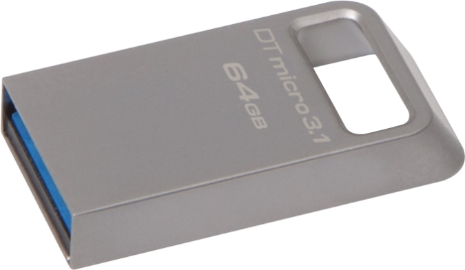 USB Kingston DataTraveler Micro 3.1 / 64GB / Silver
