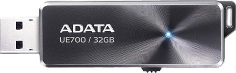 USB3.1 ADATA DashDrive Elite UE700 / 32GB / Ultra-Slim / Slider /