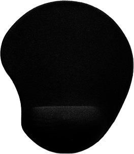 Mouse pad Sven GL-009 / Gel wrist / Black