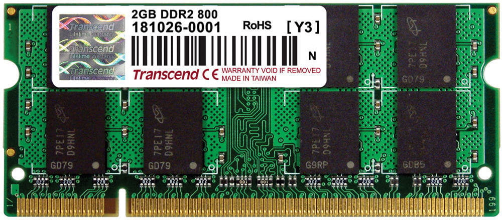 Transcend SODIMM Original PC6400, CL5