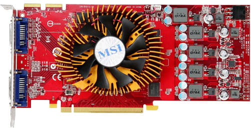 MSI R4850-2D1G-OC Radeon RD HD4850 1024Mb/256bit DDR3