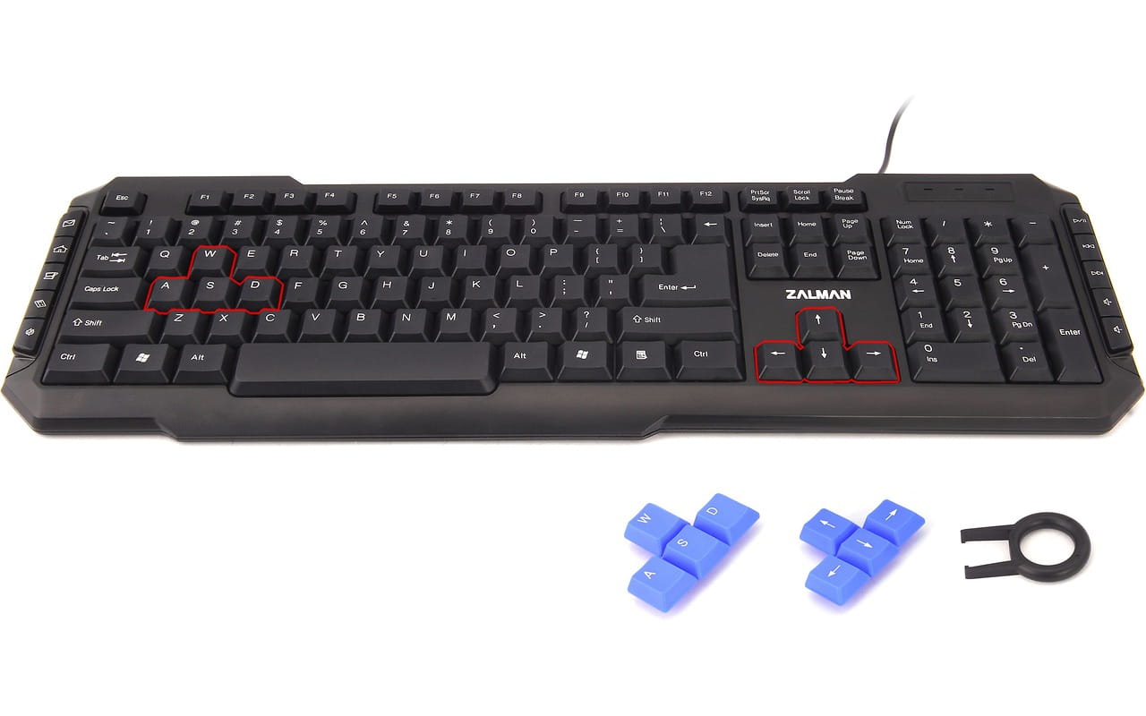 Zalman ZM-K200M Black USB