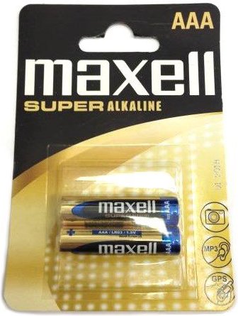 Battery MAXELL Super Alcaline LR03 / AAA / 2pcs /