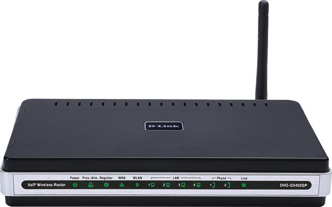 D-link DVG-G5402SP / Wireless Router with VoIP Gateway
