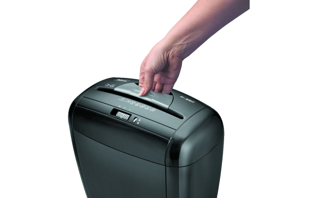 Fellowes PowerShred® P-35C, Cross Cut 4х40mm, Capacity 5sheets