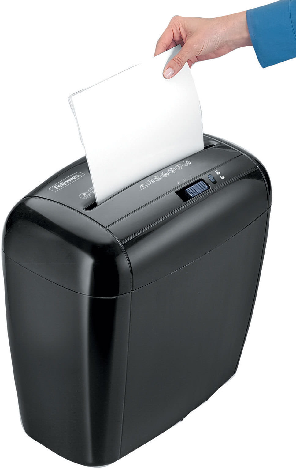 Fellowes PowerShred® P-35C, Cross Cut 4х40mm, Capacity 5sheets