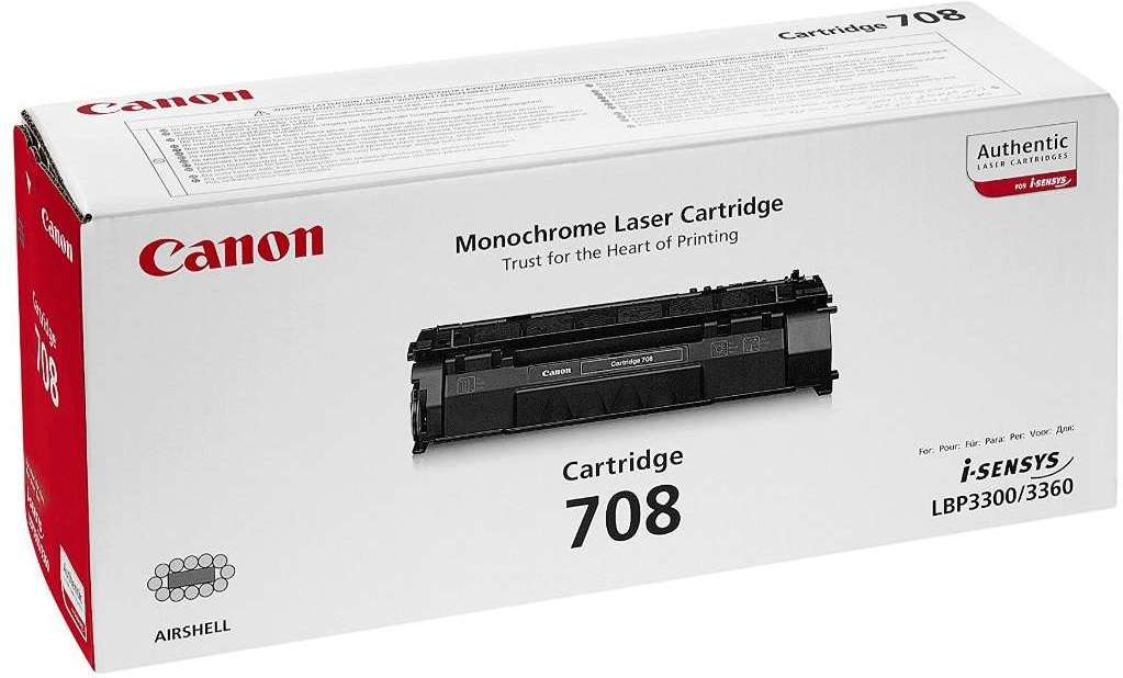 Canon Laser Cartridge 708 Black