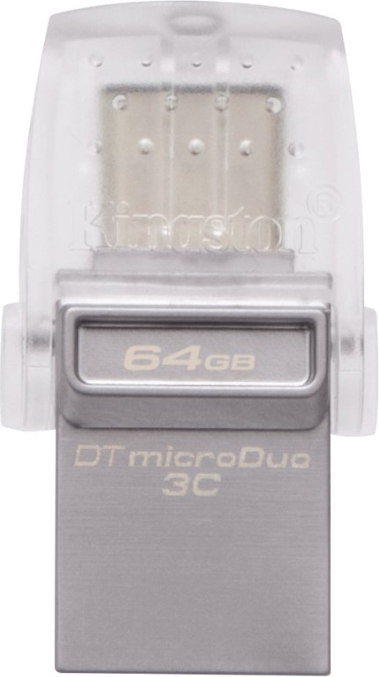 Kingston DataTraveler microDuo 64GB / DTDUO3C/64GB Silver