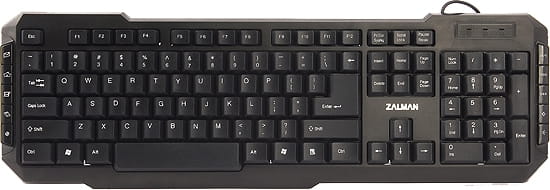 Zalman ZM-K200M Black USB