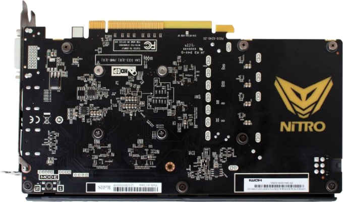 VGA Sapphire NITRO Radeon RX 460 / 4GB / DDR5 / 128Bit / 1250 / 7000Mhz / DVI / HDMI / DisplayPort / Dual-X fans /