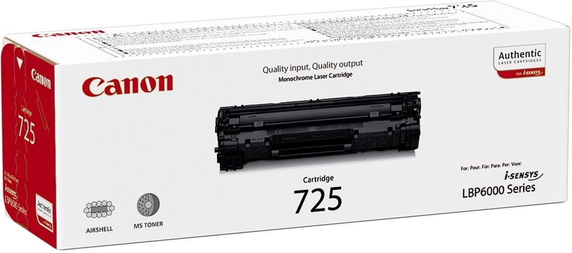 Canon Laser Cartridge 725 Black